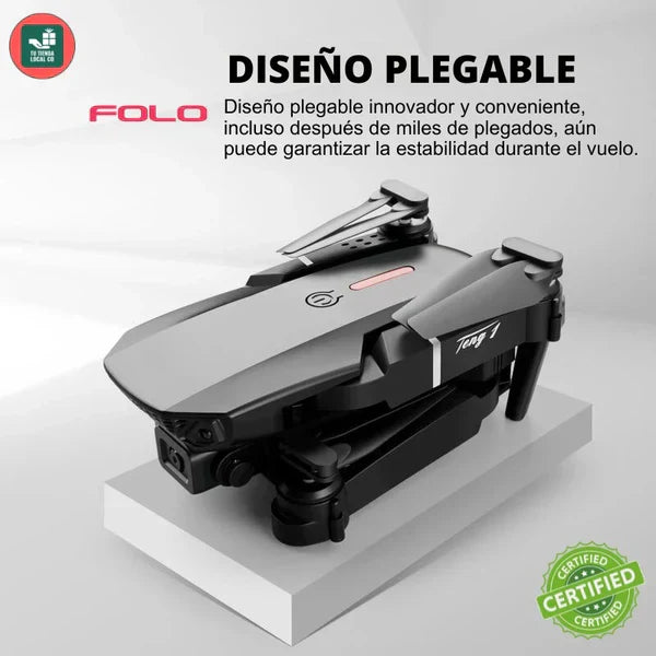 FlyDron™ doble camara 4K Pro 2 Baterias